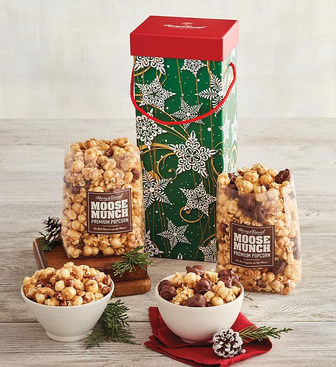 Moose Munch® Premium Popcorn Holiday Box 